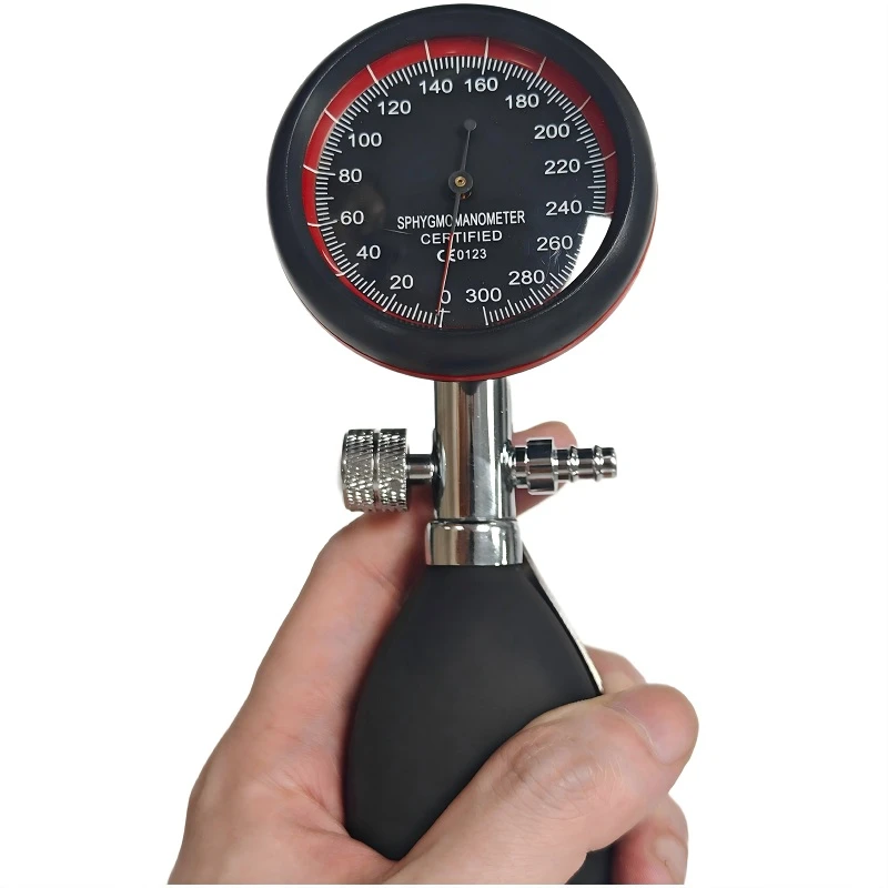 Sphygmomanometer Tipe Telapak Tangan ABS Genggam